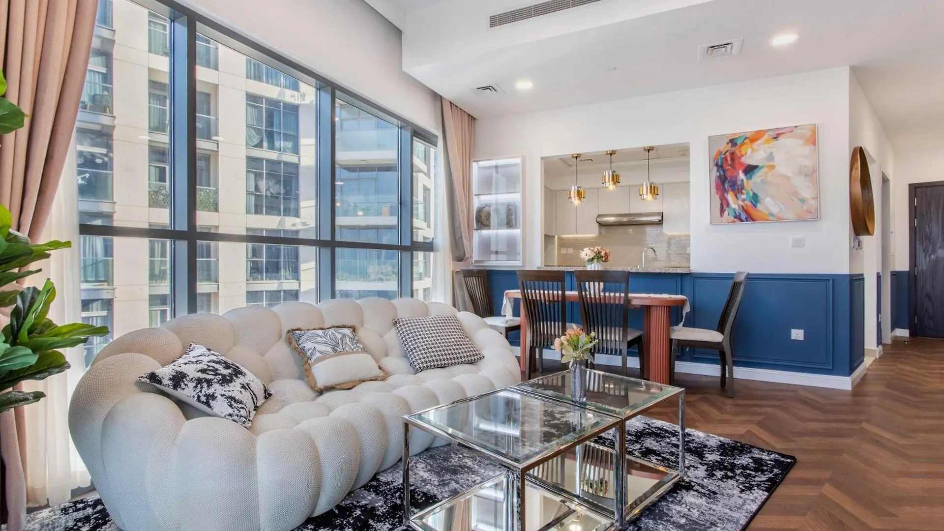 Stunning 2Br Apartment In Bellevue Tower With Burj Khalifa & Skyscraper View دبي الإمارات العربية المتحدة